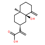 2-[(2R,4AR,8AR)-8A-HYDROXY-4A-METHYL-8-METHYLENEDECAHYDRO-2-NAPHTHALENYL]ACRYLIC ACID