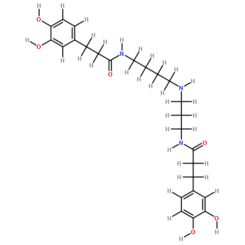 N1,N10-bis(dihydrocaffeoyl)spermidine