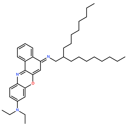 5H-Benzo[a]phenoxazin-9-amine, N,N-diethyl-5-[(2-octyldecyl)imino]-