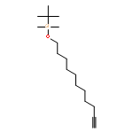 t-Butyldimethyl(undec-10-ynyloxy)silane