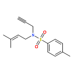 Benzenesulfonamide, 4-methyl-N-(3-methyl-2-butenyl)-N-2-propynyl-