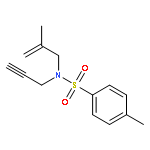 Benzenesulfonamide, 4-methyl-N-(2-methyl-2-propenyl)-N-2-propynyl-