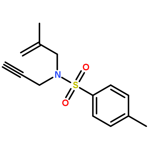 Benzenesulfonamide, 4-methyl-N-(2-methyl-2-propenyl)-N-2-propynyl-