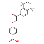 Benzoic acid,4-[2-oxo-2-(5,6,7,8-tetrahydro-5,5,8,8-tetramethyl-2-naphthalenyl)ethoxy]-