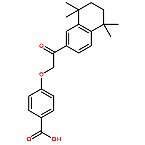 Benzoic acid,4-[2-oxo-2-(5,6,7,8-tetrahydro-5,5,8,8-tetramethyl-2-naphthalenyl)ethoxy]-