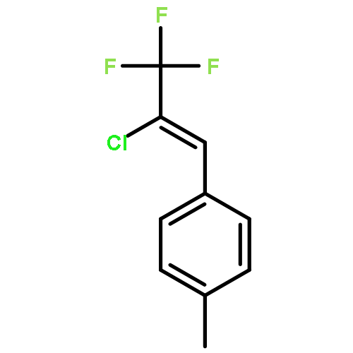 Benzene, 1-(2-chloro-3,3,3-trifluoro-1-propenyl)-4-methyl-