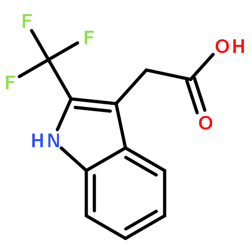 2-(2-(Trifluoromethyl)-1H-indol-3-yl)acetic acid