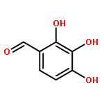 Benzaldehyde, trihydroxy-