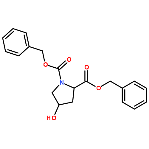 (2S,4S)-Dibenzyl 4-hydroxypyrrolidine-1,2-dicarboxylate