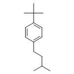 Benzene, 1-(1,1-dimethylethyl)-4-(3-methylbutyl)-