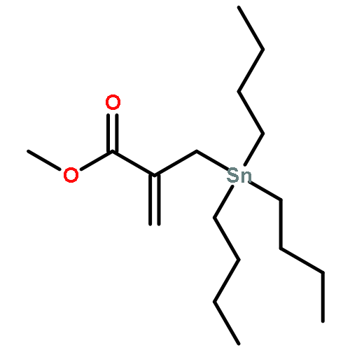 2-Propenoic acid, 2-[(tributylstannyl)methyl]-, methyl ester