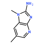 1H-Imidazo[4,5-b]pyridin-2-amine,1,6-dimethyl-