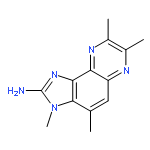 3H-Imidazo[4,5-f]quinoxalin-2-amine,3,4,7,8-tetramethyl-