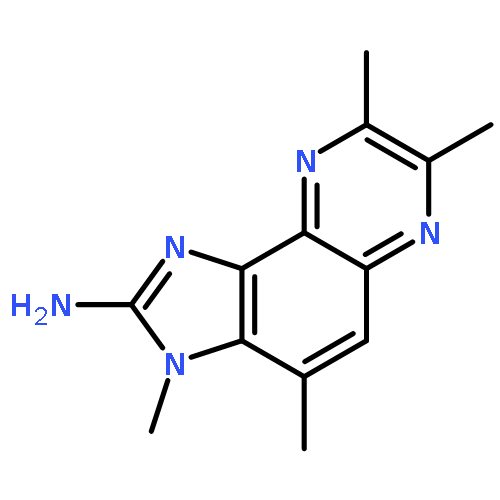 3H-Imidazo[4,5-f]quinoxalin-2-amine,3,4,7,8-tetramethyl-