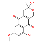 1H-Naphtho[2,3-c]pyran-5,10-dione,3,4-dihydro-3,9-dihydroxy-7-methoxy-3-methyl- (9CI)