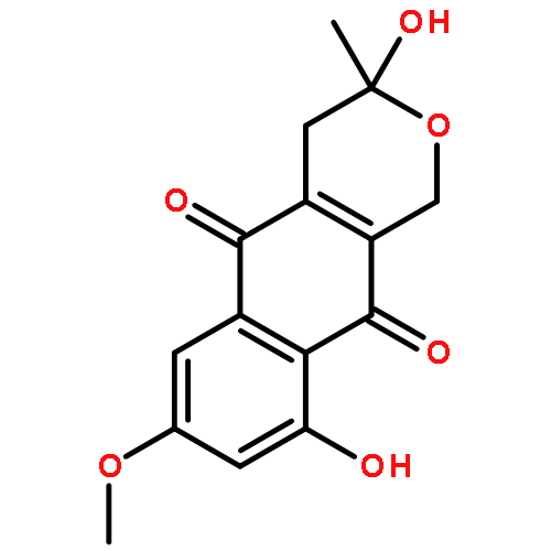 1H-Naphtho[2,3-c]pyran-5,10-dione,3,4-dihydro-3,9-dihydroxy-7-methoxy-3-methyl- (9CI)