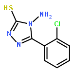 4-Amino-5-(2-chlorophenyl)-4H-1,2,4-triazole-3-thiol