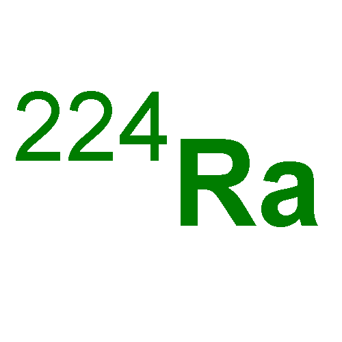 Radium, isotope of mass224