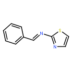 2-Thiazolamine, N-(phenylmethylene)-