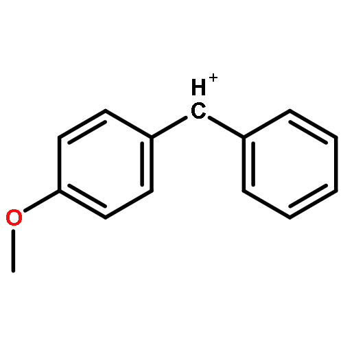 Methylium, (4-methoxyphenyl)phenyl-