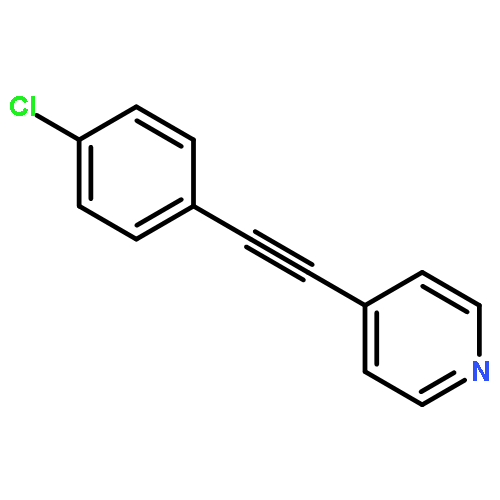 Pyridine, 4-[(4-chlorophenyl)ethynyl]-