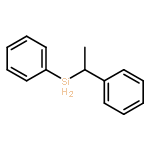 Silane, phenyl(1-phenylethyl)-