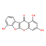 1,3,7-trihydroxy-11H-[1]benzofuro[2,3-b]chromen-11-one