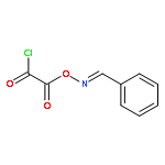 Acetyl chloride, oxo[[(phenylmethylene)amino]oxy]-