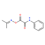 Acetamide, 2-[[(1-methylethylidene)amino]oxy]-2-oxo-N-phenyl-