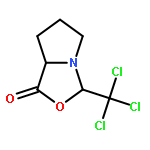 (3s,7ar)-3-(trichloromethyl)tetrahydro-1h-pyrrolo[1,2-c][1,3]oxaz Ol-1-one