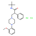 (S)-N-(tert-Butyl)-3-(4-(2-methoxyphenyl)piperazin-1-yl)-2-phenylpropanamide dihydrochloride