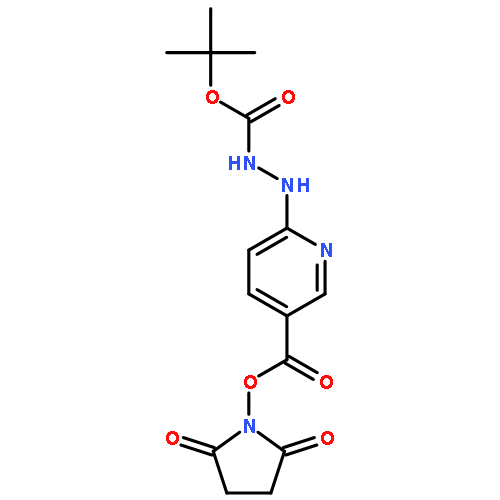 2,5-Dioxopyrrolidin-1-yl 6-(2-(tert-butoxycarbonyl)hydrazinyl)nicotinate