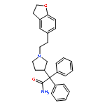 2-(1-(2-(2,3-Dihydrobenzofuran-5-yl)ethyl)pyrrolidin-3-yl)-2,2-diphenylacetamide