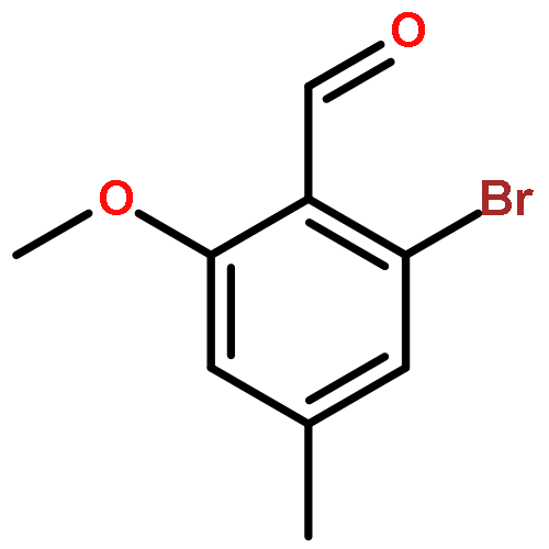 Benzaldehyde, 2-bromo-6-methoxy-4-methyl-