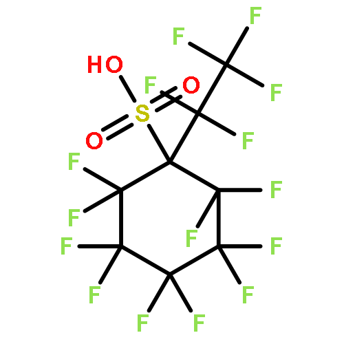 Cyclohexanesulfonic acid, decafluoro(pentafluoroethyl)-