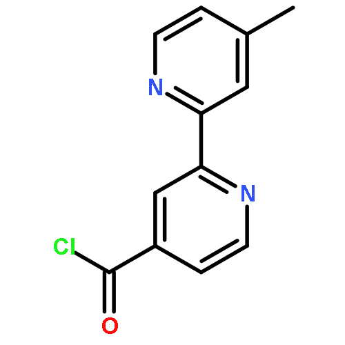 [2,2'-Bipyridine]-4-carbonyl chloride, 4'-methyl-