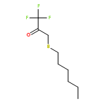 1,1,1-TRIFLUORO-3-HEXYLSULFANYLPROPAN-2-ONE