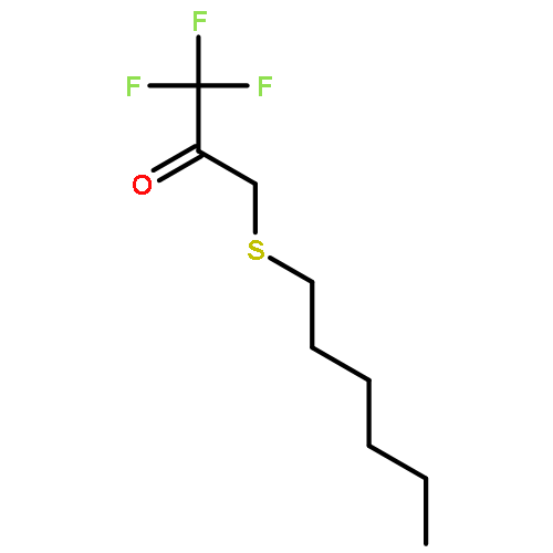 1,1,1-TRIFLUORO-3-HEXYLSULFANYLPROPAN-2-ONE