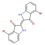 3H-Indol-3-one,4-bromo-2-(4-bromo-1,3-dihydro-3-oxo-2H-indol-2-ylidene)-1,2-dihydro-