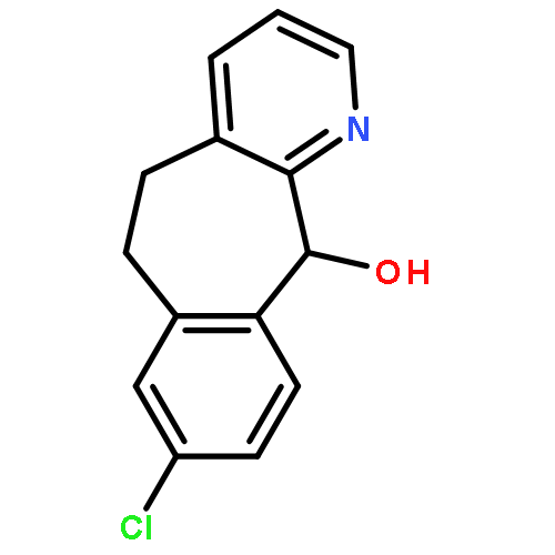 5H-Benzo[5,6]cyclohepta[1,2-b]pyridin-11-ol, 8-chloro-6,11-dihydro-