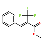 2-Propenoic acid, 3-phenyl-2-(trifluoromethyl)-, methyl ester, (2E)-