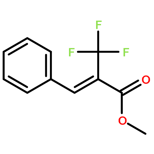 2-Propenoic acid, 3-phenyl-2-(trifluoromethyl)-, methyl ester, (2E)-