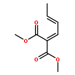 Propanedioic acid, (2E)-2-butenylidene-, dimethyl ester