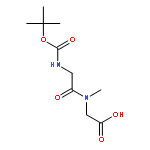 2-[METHYL-[2-[(2-METHYLPROPAN-2-YL)OXYCARBONYLAMINO]ACETYL]AMINO]ACETIC ACID