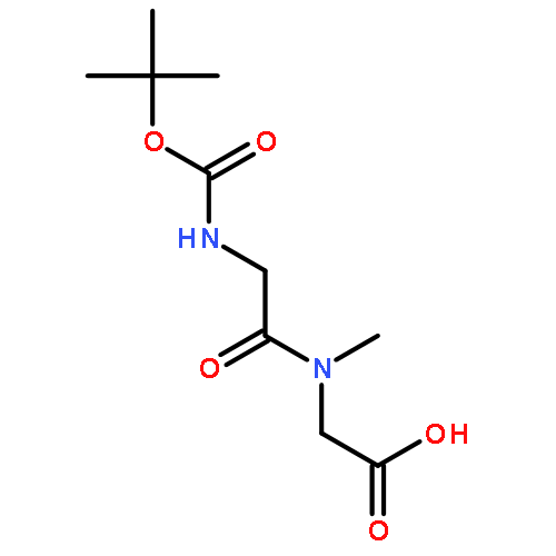 2-[METHYL-[2-[(2-METHYLPROPAN-2-YL)OXYCARBONYLAMINO]ACETYL]AMINO]ACETIC ACID