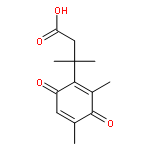 1,4-Cyclohexadiene-1-propanoicacid, b,b,2,4-tetramethyl-3,6-dioxo-