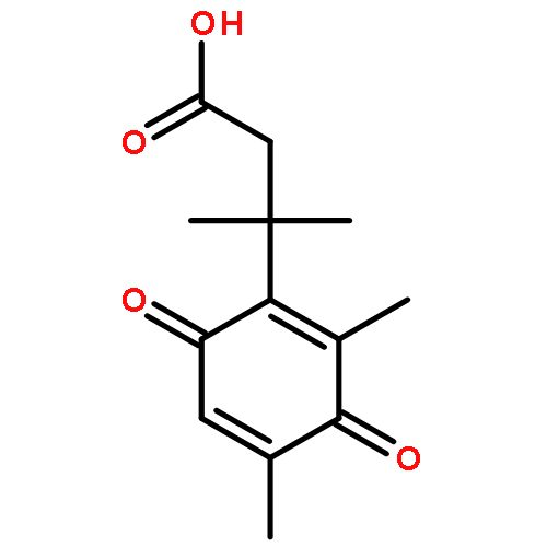 1,4-Cyclohexadiene-1-propanoicacid, b,b,2,4-tetramethyl-3,6-dioxo-