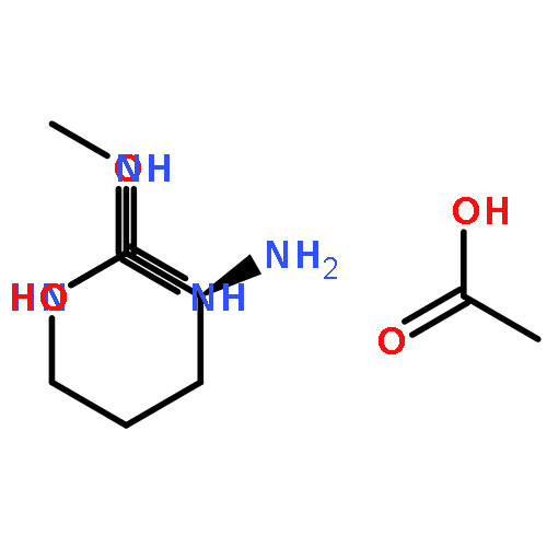 L-Ornithine, N5-[imino(methylamino)methyl]-, acetate
