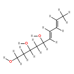 (+)-(3S,5R,6E,8E)-deca-6,8-diene-5-one-1,3,5-triol