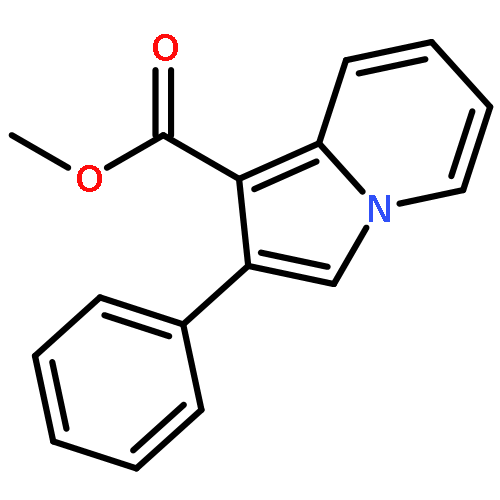 1-Indolizinecarboxylic acid, 2-phenyl-, methyl ester